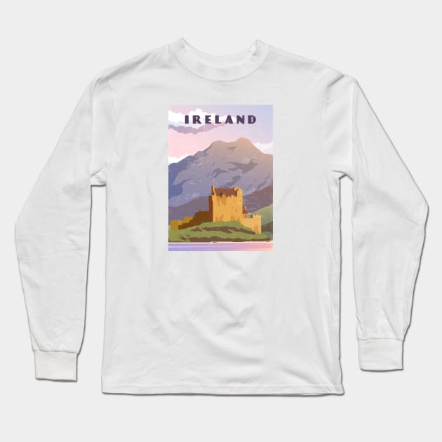 Ireland Long Sleeve T-Shirt by GreekTavern